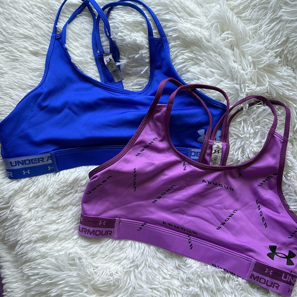 2 YXL Under Armour Sports Bra